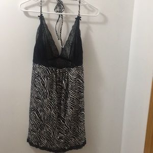 Torrid zebra stripe babydoll